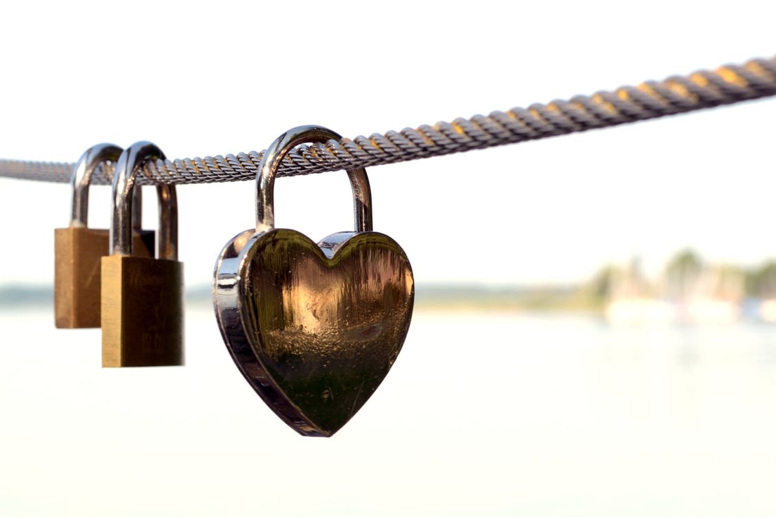 Padlocks representing safety and security